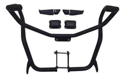 Protetor de Motor com Pedaleira Chapam Yamaha Factor Dx 150 2025 em diante Preto Fosco