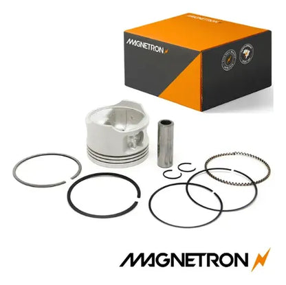 Kit Pistão com Anéis Magnetron Suzuki Yes 125 2005 a 2010 0,75 mm