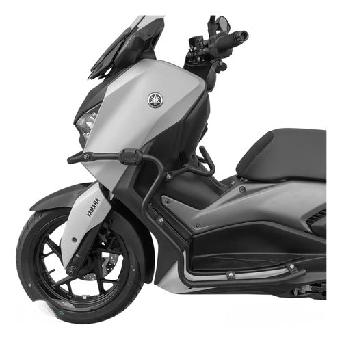 Protetor de Motor Scam Yamaha Xmax 250 2021 a 2025 Xmax 300 2026 em diante Preto Fosco