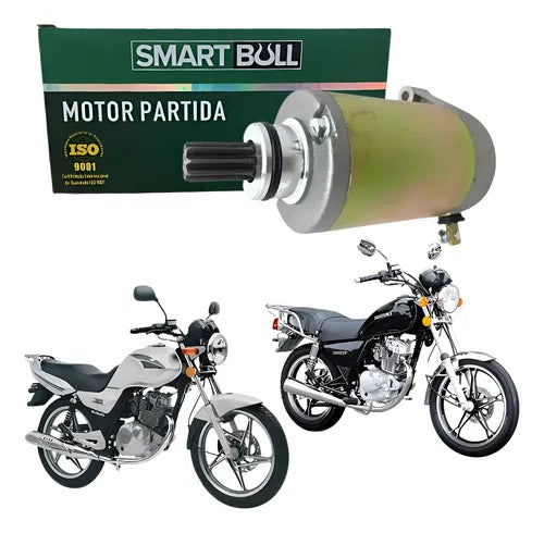 Motor de Partida Smartfox Suzuki Yes 125 2005 em diante Intruder 125 2002 em diante