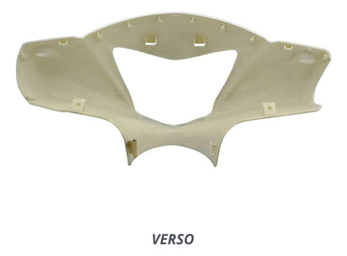 Carenagem do Farol Frontal Smartfox Shineray Jet 50 125 Branco Perolizado