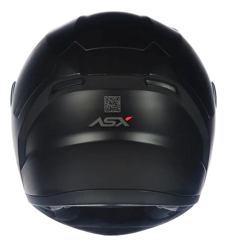 Capacete ASX City Solid Preto Grafite Fosco