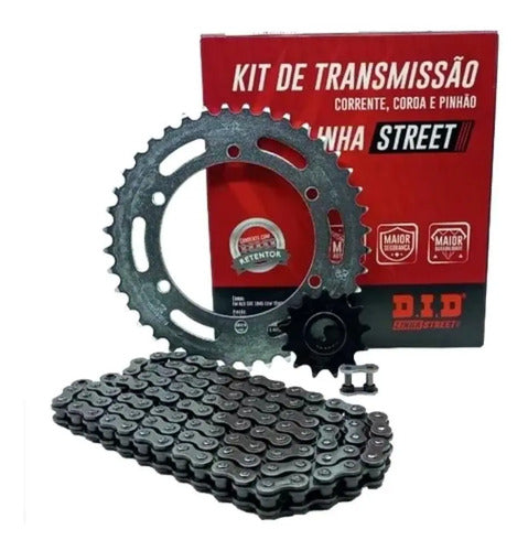 Kit Relação DID Street com Retentor Yamaha Lander Ténéré 250 520VD 106L 40/13T