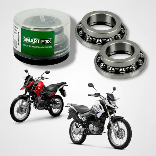 Caixa de Direção com Colar de Esferas Smartfox Yamaha Xtz 125 Crosser 150