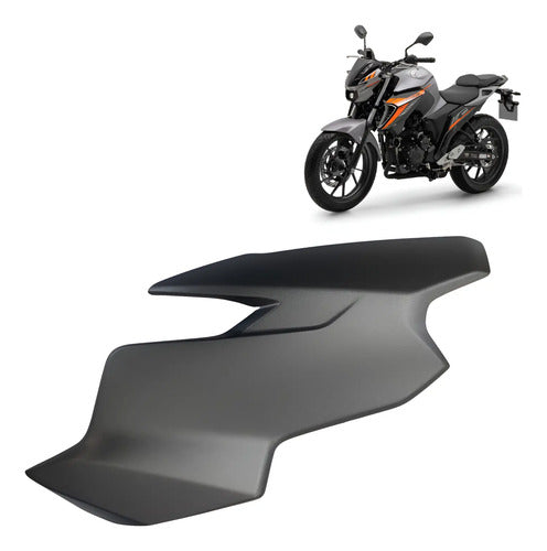 Bananinha Carenagem Lateral do Farol Esquerda Yamaha Fazer Fz25 250 2025 Cinza Fosco