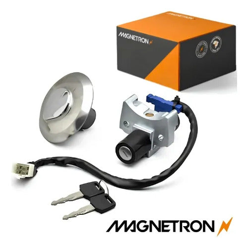 Conjunto de Travas Magnetron Honda Nx 400 Falcon 2006 a 2008