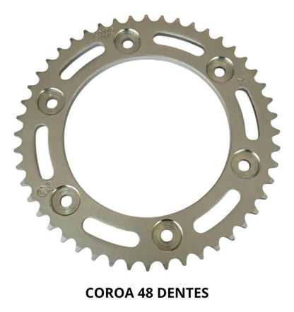 Kit Relação Smartfox sem Retentor Honda Bros 160 Xre 190 428H 128L 48/16T
