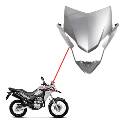 Suporte do Farol Paramotos Honda Xre 300 2020 a 2021 Prata