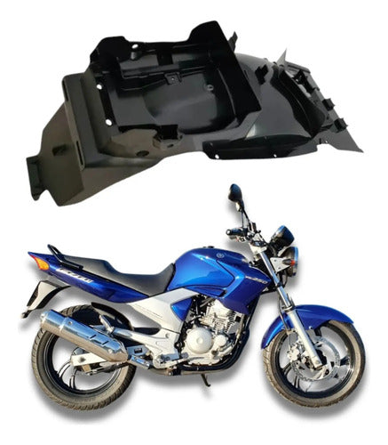 Paralama Traseiro Yamaha Fazer 250 2006 a 2011 Preto