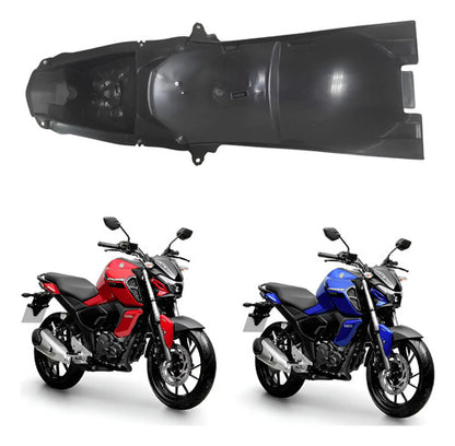 Paralama Traseiro Yamaha Fazer Fz15 150 2023 a 2025 Preto