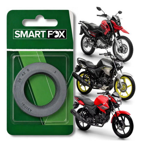 Retentor da Roda Traseira Esquerdo Smartfox Yamaha Factor 125 Factor Fazer Crosser 150 Lander 250