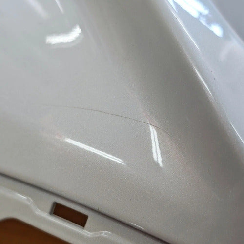 Capa do Tanque Direita Yamaha Fazer Fz25 250 2018 a 2019 Branco Avariada