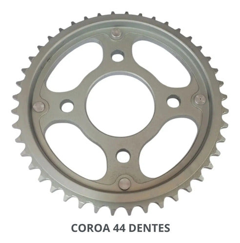 Kit Relação Smartfox sem Retentor Honda Cg 160 Titan Fan Start 2016 a 2025 428H 118L 44/15T