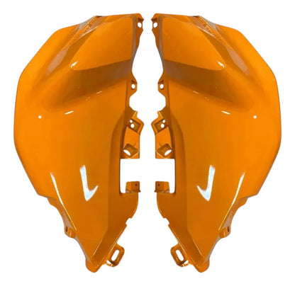 Par de Capas do Tanque Paramotos Honda Cg 160 Titan 2025 em diante Laranja
