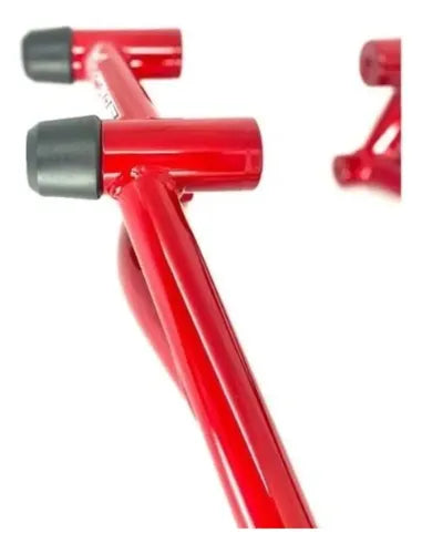 Protetor de Motor Stunt Race Cage Yamaha Mt-03 2016 em diante Vermelho Metálico