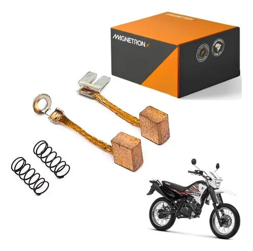 Reparo das Escovas do Motor de Partida Magnetron Yamaha Factor Xtz 125 Xt 225 Xv 250 Virago