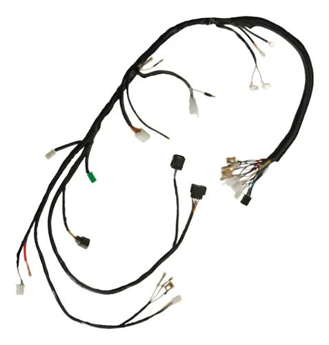 Fiação Chicote Elétrico Principal Magnetron Yamaha Factor 125 2009 a 2010 Partida a Pedal
