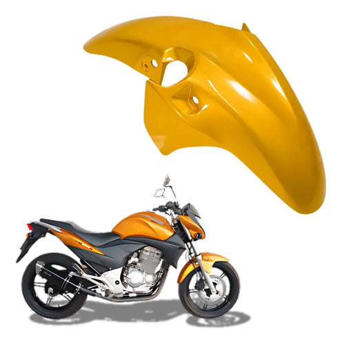Paralama Dianteiro Paramotos Honda Cb 300r 2009 em diante Dourado