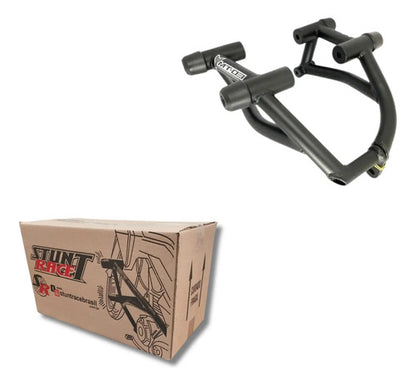 Protetor de Motor Stunt Race Cage Yamaha Mt-03 2016 em diante Preto Fosco