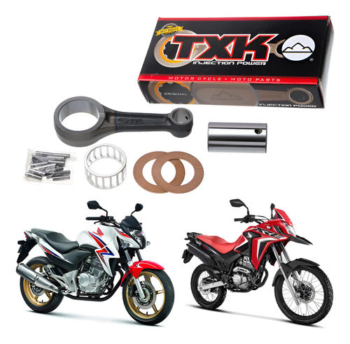 Biela Completa TXK Honda Xre 300 2010 a 2023 Cb 300r 2009 a 2015