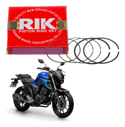 Jogo de Anéis do Pistão RIK Yamaha Fazer Lander Ténéré 250 0,75