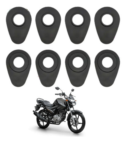 Jogo de Adaptadores de Pisca Esportivo Smartfox Yamaha Factor 125 Factor Fazer 150 Fazer 250 8 Peças