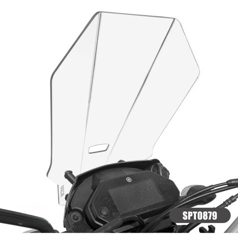 Bolha Alta de Policarbonato Scam Yamaha Lander 250 2025 em diante Transparente