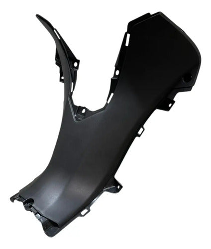 Acabamento Superior Central do Chassi Smartfox Shineray Jet 50 2011 a 2025 Jet 125 2023 a 2025 Preto