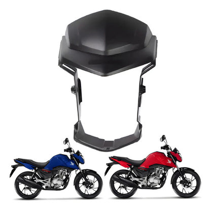 Carenagem do Farol Paramotos Honda Cg 150 Fan 2014 a 2015 Cg 160 Fan 2016 a 2021 Preto
