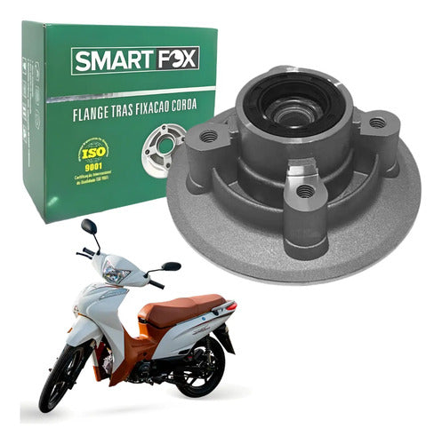 Flange da Coroa Smartfox Shineray Jet Phoenix 50 Xy 50q Sundown Web 100