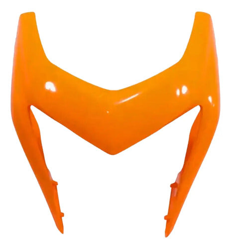 Capa do Farol Frontal Paramotos Honda Bros 160 2015 a 2021 Laranja