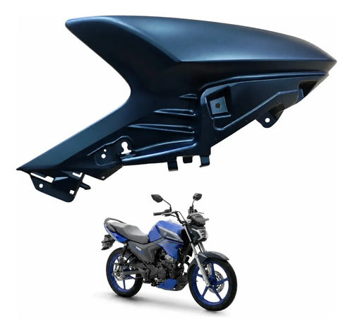 Aba do Tanque Direita Yamaha Factor Dx 150 2025 em diante Azul Metálico