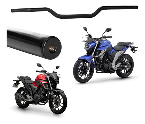 Guidão com Peso Chapam Yamaha Fazer Fz25 250 2018 a 2025 Preto