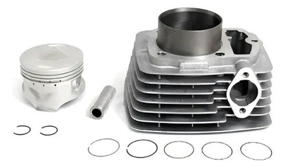 Kit Cilindro Pistão e Anéis Magnetron Honda Nx 200 Cbx 200 Strada Xr 200r