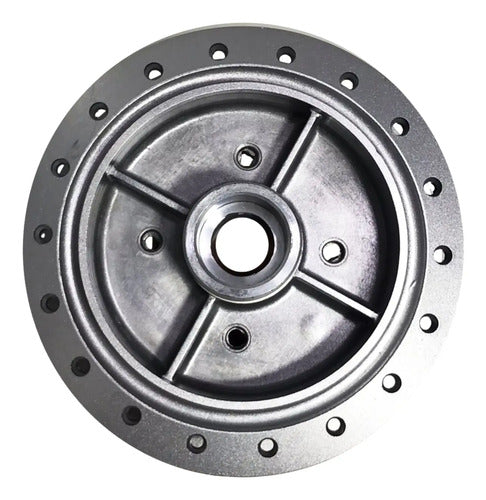 Cubo da Roda Traseira para Freio a Tambor Smartfox Yamaha Factor 125 Rd 135 Sundown Max Hunter 125