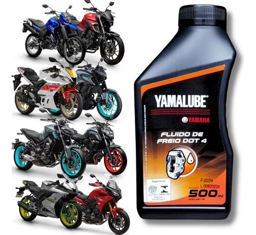 Fluido de Freio Yamalube DOT 4 500 ml