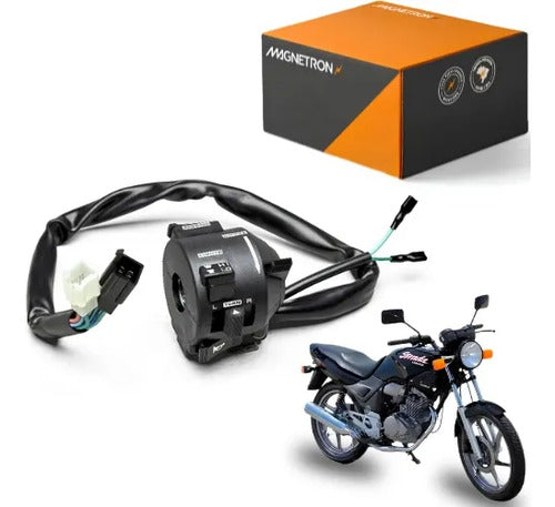 Interruptor do Farol com Seta Magnetron Honda Cbx 200 Strada 1994 a 2002