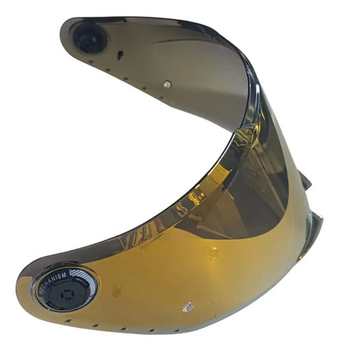 Viseira MT Helmets V-28B Stinger 2 Thunder 4 Iridium Vermelho