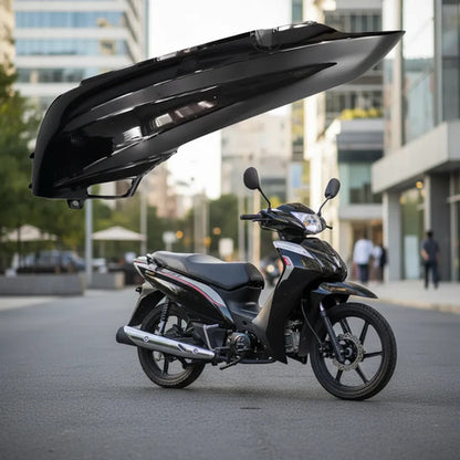 Rabeta Lateral Esquerda Iron Shineray Jet 50 2023 a 2025 Preto