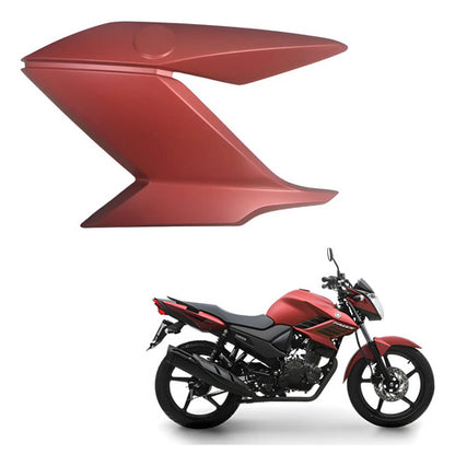 Tomada de Ar Esquerda Yamaha Fazer 150 2022 a 2023 Vermelho Fosco