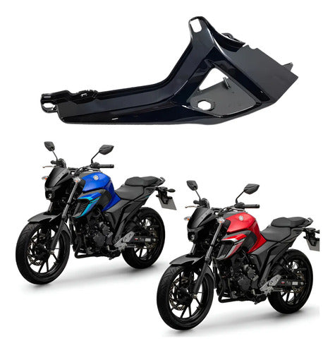 Rabeta Lateral Esquerda Yamaha Fazer Fz25 250 2021 a 2024 Preto Fosco