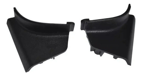 Par de Acabamentos da Rabeta Central Paramotos Honda Cb 300r 2009 em diante Preto