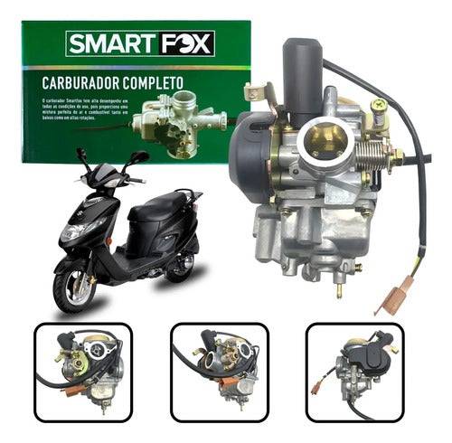 Carburador Smartfox Suzuki Burgman 125 2006 a 2010
