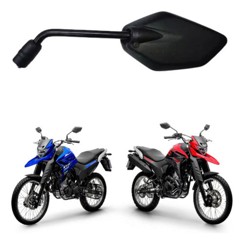 Espelho Retrovisor Esquerdo Yamaha Fazer Fz15 150 Lander 250