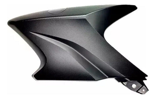 Tomada de Ar Esquerda Yamaha Factor 125 150 Preto Fosco