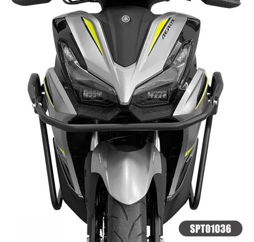 Protetor de Carenagem Protetor de Motor Scam Yamaha Aerox 160 2026 em diante Preto Fosco