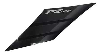 Adesivo da Tomada de Ar Esquerda Yamaha Fazer Fz25 250 2022 a 2023 Preto Fosco