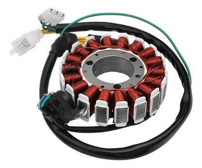 Magneto Estator com Bobina de Pulso Magnetron Honda Tornado 250 2001 em diante