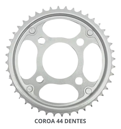 Kit Relação Smartfox com Retentor Honda Cg 125 Titan Fan 428OH 116L 44/14T