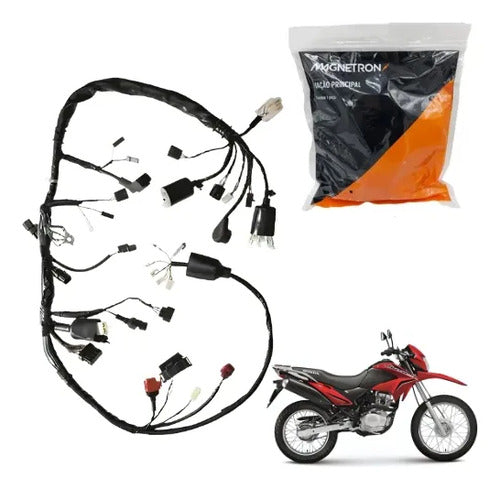 Fiação Chicote Elétrico Principal Magnetron Honda Bros 150 2013 a 2014